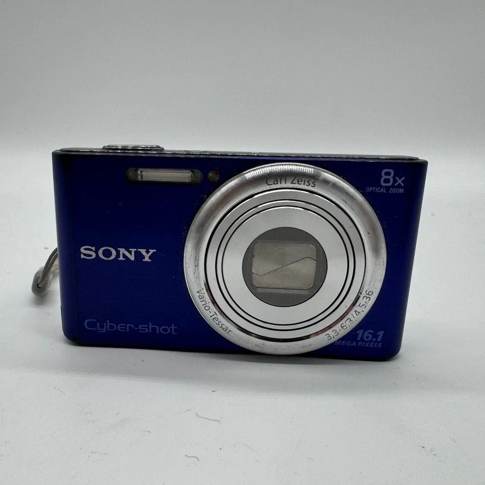 Sony Cyber-shot DSC-W730 16.1MP Digital Camera Blue FOR PARTS REPAIR
